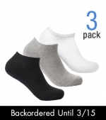 Freshpair 3-Pack Traditional No Show Socks